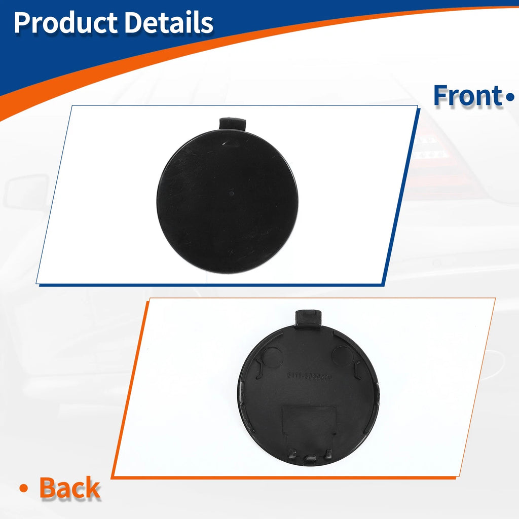 Tow Hook Cover for BMW 1 Series F20 (2012–2019) No. 51118064578 Unpainted