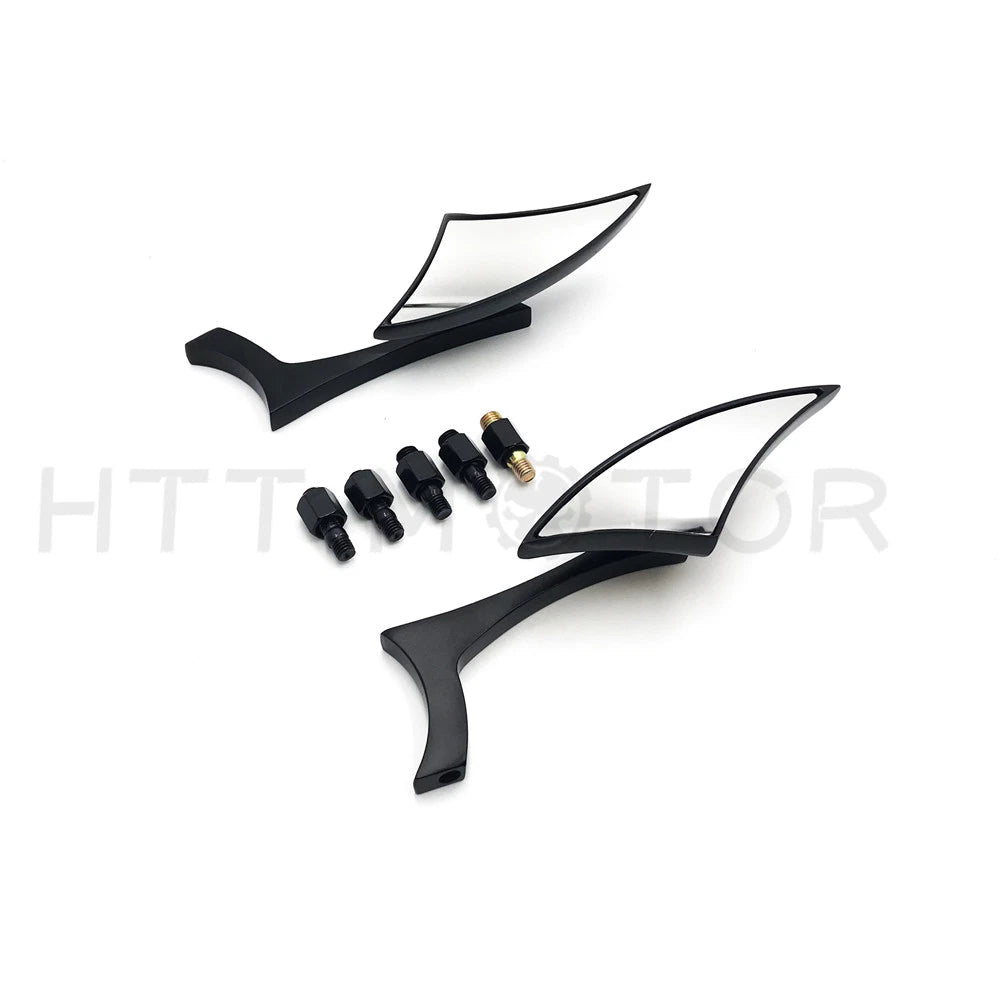 Motorcycle Mirrors for Harley Dyna Softail Sportster Touring (8mm 10mm)