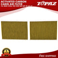 2X Activated Carbon Cabin Air Filter for BMW 530e 740i 840i M5 M8 X5 X6 X7 (2017–2023)