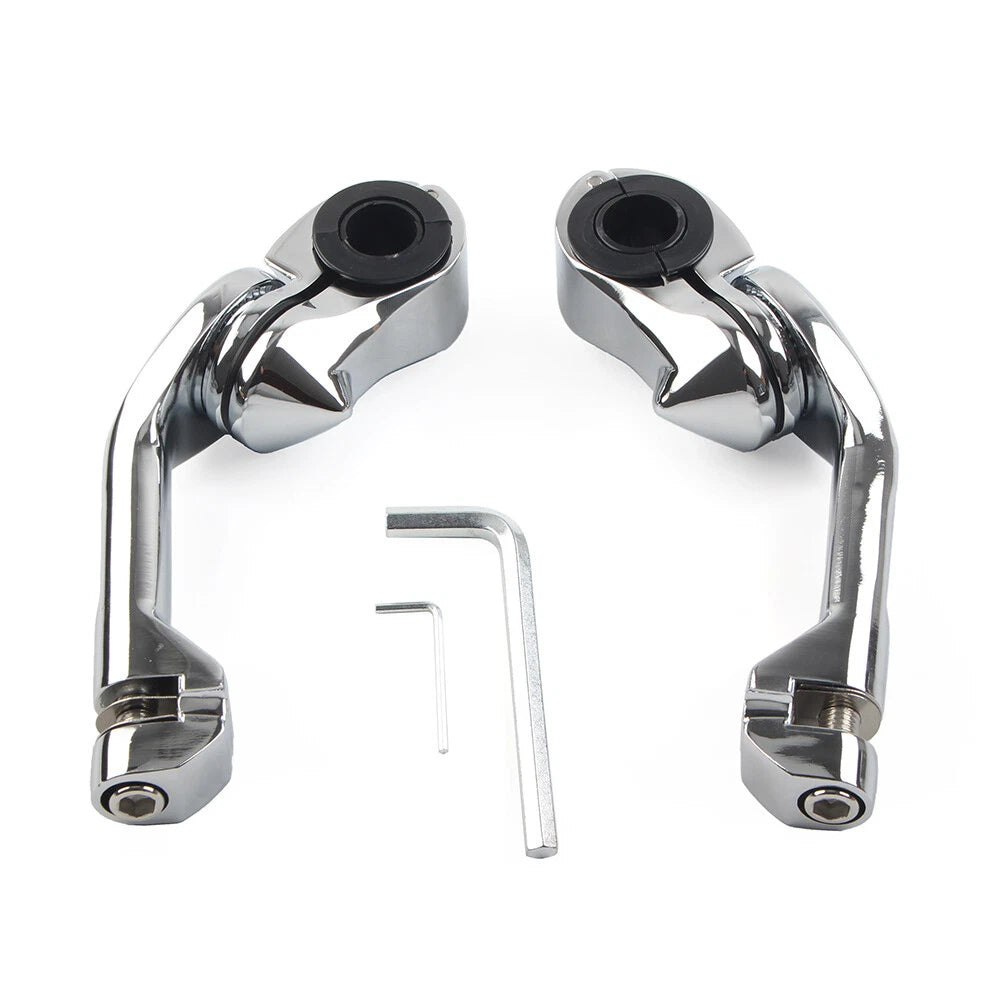 32mm Highway Footpeg Mount Clamp for Harley Dyna