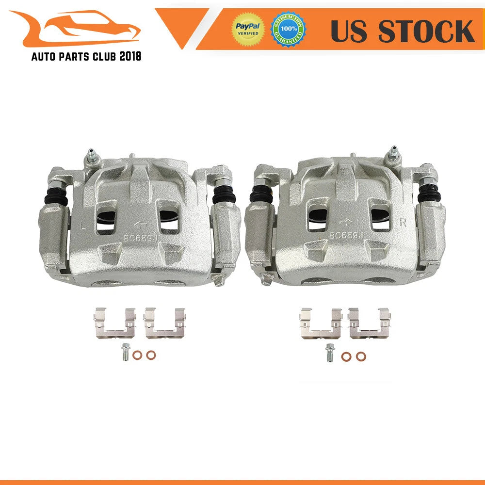 Set of 2 Front Brake Calipers for Subaru Outback (2015-2019)