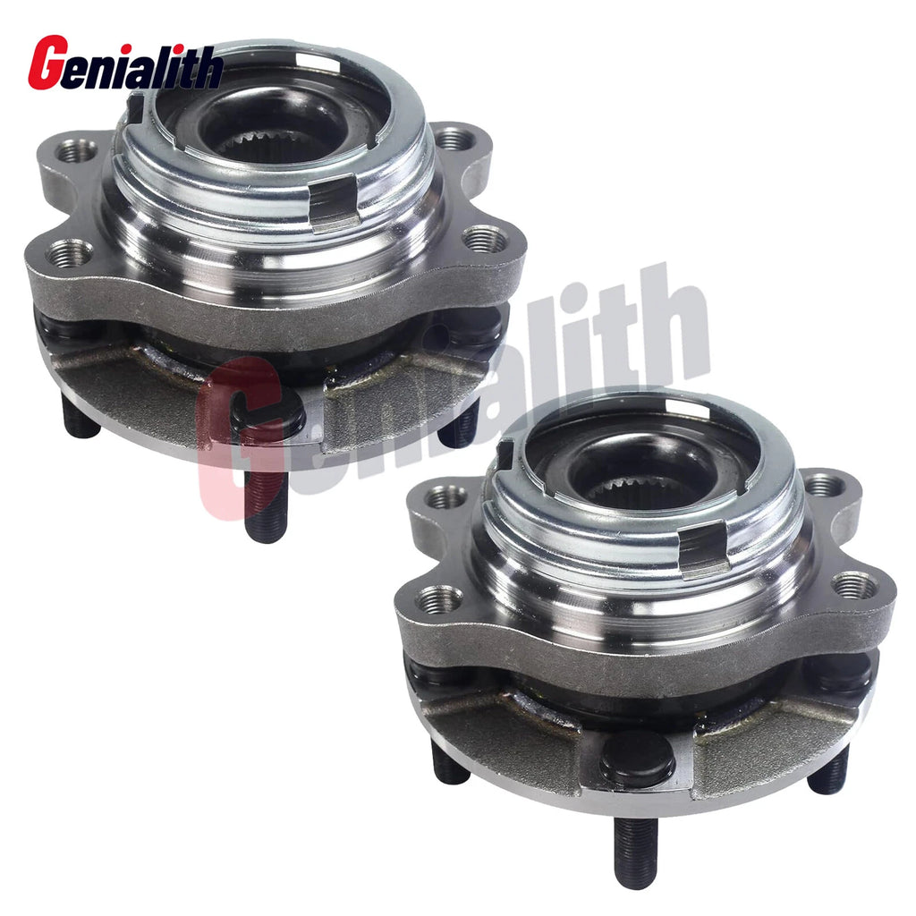 2 Front Wheel Bearings Hubs for Infiniti JX35 (2013), QX50 (2014–2021), QX60 (2014–2020)
