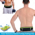 Waterproof Waist Zip Pouch for Hiking Running Travel (Universal Fit)