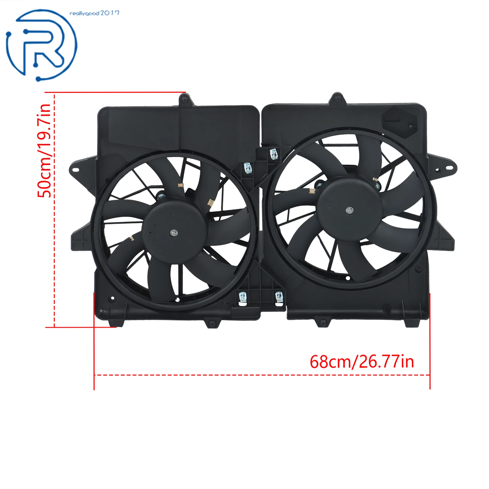 Radiator Cooling Fan for Ford Escape Mazda Tribute (2001-2007)