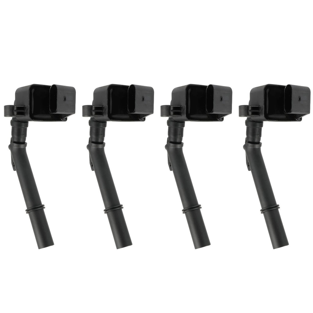 Set of 4 Ignition Coils for Mercedes-Benz A220 C300 CLA250 GLA250 GLB250 GLC300 (2019–2023)