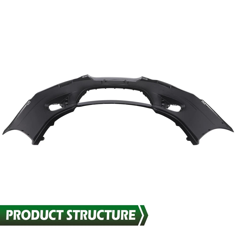 Front Bumper Cover with Fog Light Holes for Hyundai Tiburon (2005–2006)