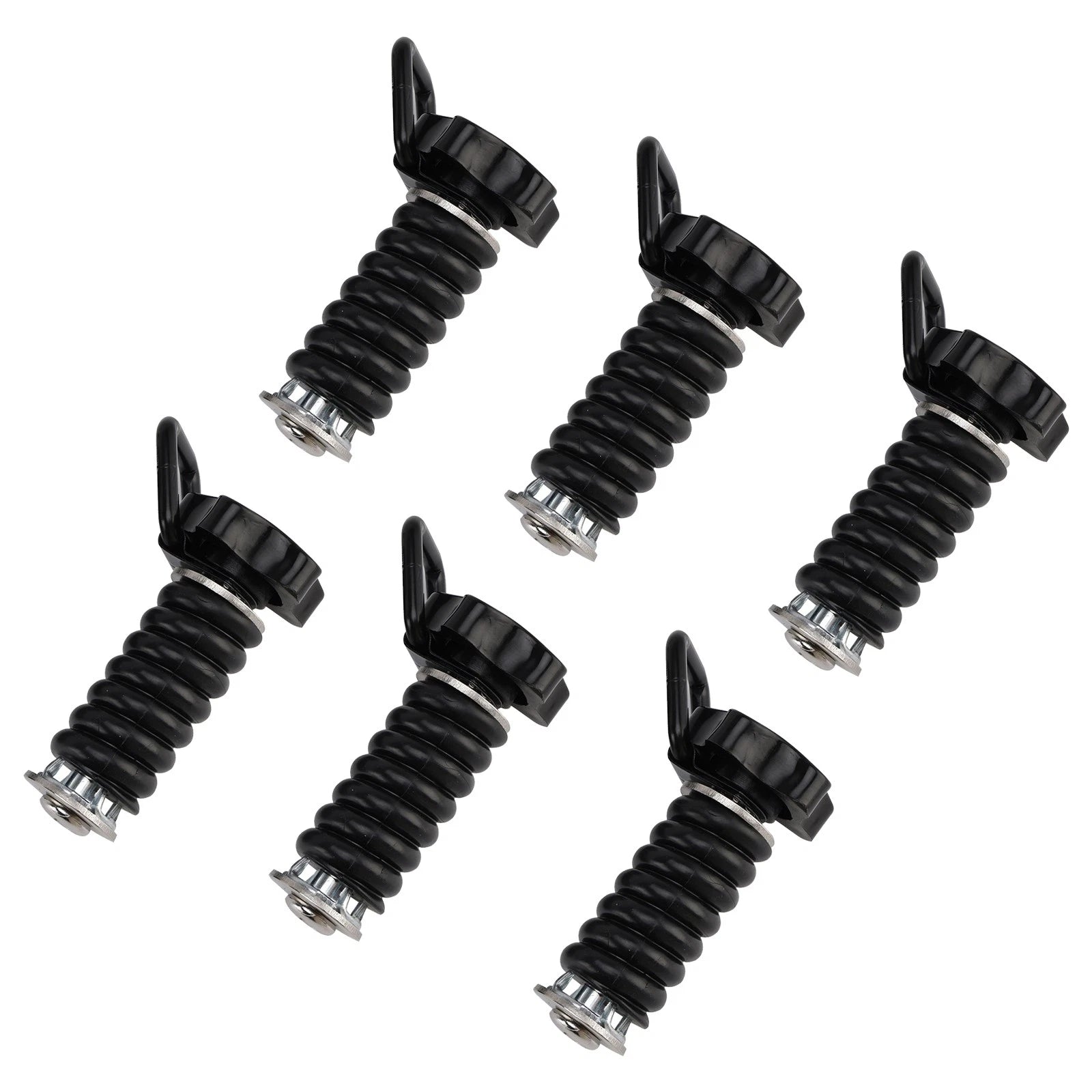 Set of 4 Flexible Loop Tie Down Anchors for RZR Sportsman Ace (2013–2025)