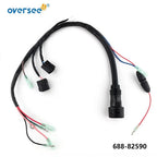 Wire Harness Assy (10P) for Yamaha 2T 50 75 85HP Outboard Motor (688-82590-17-00)