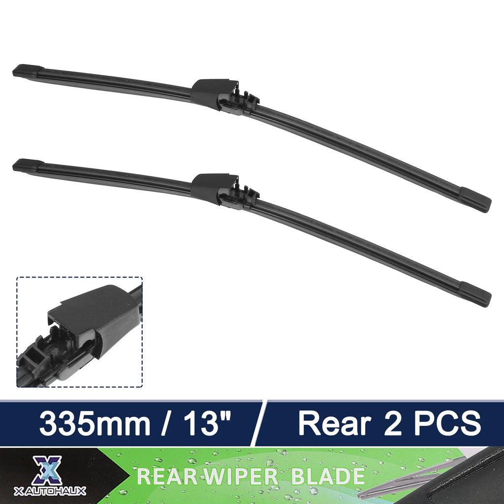 2pcs Rear Windshield Wiper Blade for Volkswagen Golf (2010–2014) 745060877086