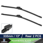 2pcs Rear Windshield Wiper Blade for Volkswagen Golf (2010–2014) 745060877086