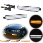 Clear LED Front Bumper Signal Lights for Honda Accord (1996–1997)