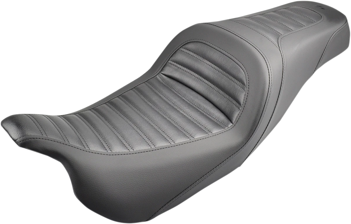 SADDLEMEN Slim Roll & Pleat Seat for FL (2008–2024) 808-07B-161