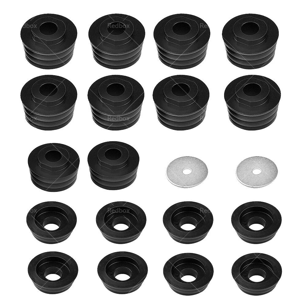 20PCS Polyurethane Body Mounts KF04050BK for Ford F250 F350 (1999–2018)