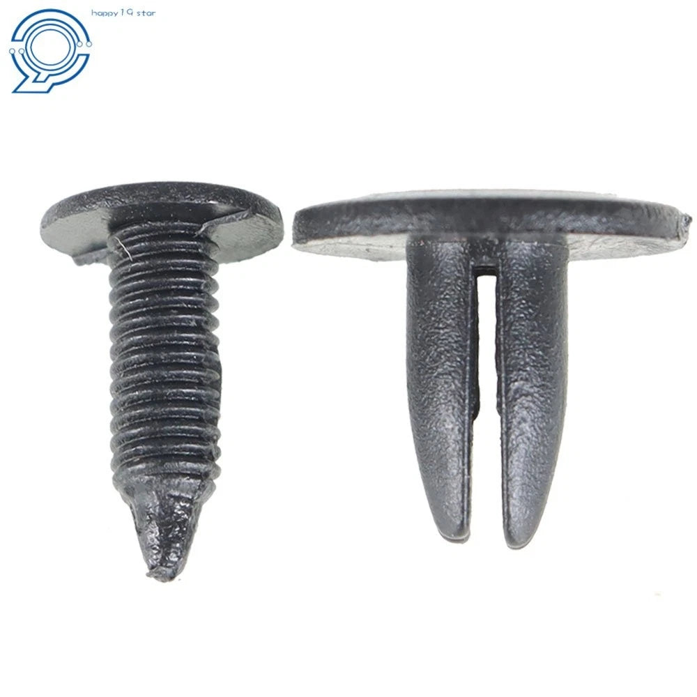 Set of 20 Plastic Rivets for Auto Car Door Fender (Universal Fit)