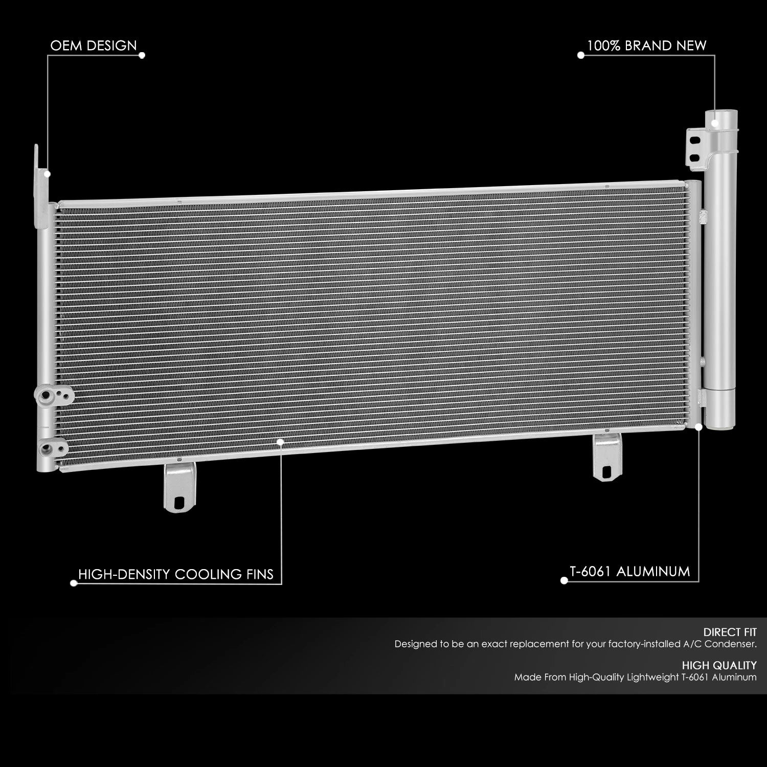 A/C Condenser for Toyota Camry Hybrid (2007–2011) TO3030313