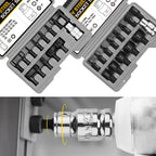 14Pcs Hex Bit Socket Set in Organizer Case