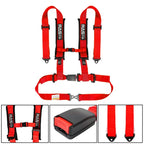 4-Point Racing Seat Belt Harness for Universal ATV UTV Go-Kart