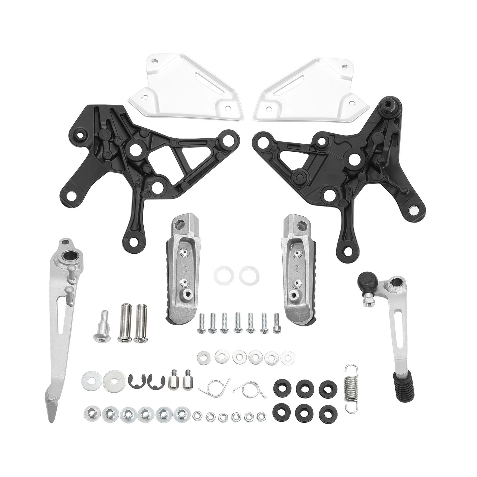 Set of 2 Front Foot Pegs Bracket for Kawasaki Z900 (2017–2024)