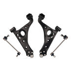 Set of 4 Front Lower Control Arms with Ball Joints for Buick Encore (2013–2022)
