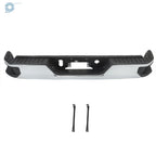 Rear Bumper Assembly Chrome for Chevy Silverado GMC Sierra 1500 (2019–2023)