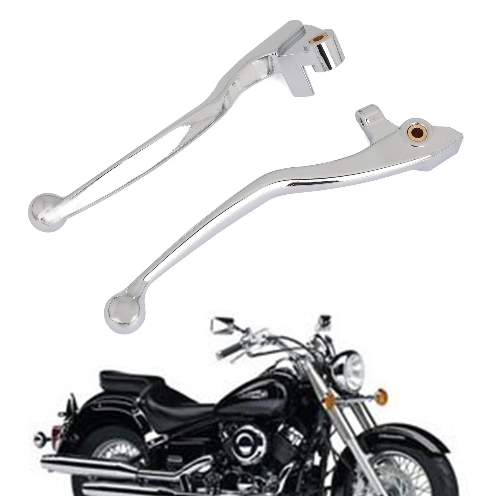 Brake Clutch Levers for Yamaha Dragstar XVS400 XVS650 (1996–2002)