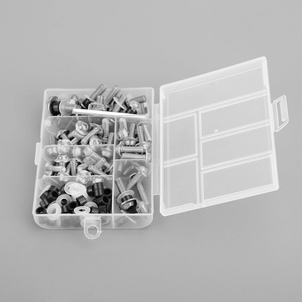 Fastener Clip Screw Bolt Kit for Motorcycle Sportbike Windscreen (T9)