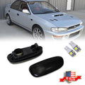 Smoked White LED Side Marker Signal Lights for Subaru Impreza (1993–2001)