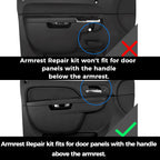 Driver Left Door Panel Handle Armrest for Tahoe Silverado (2007-2014)