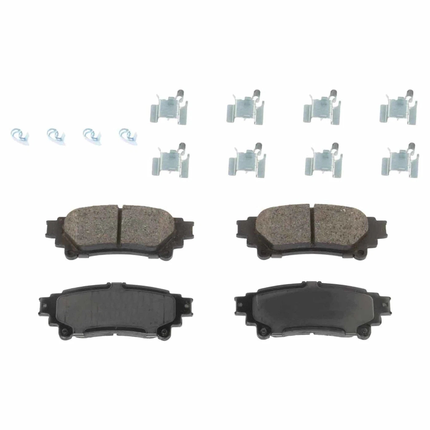 Rear Brake Disc Rotor and Pad Kit for Toyota Highlander, Sienna (2014–2020)