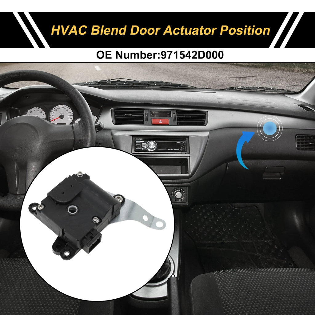HVAC Heater Blend Door Actuator for Hyundai Elantra (2003–2006) No. 971542D000