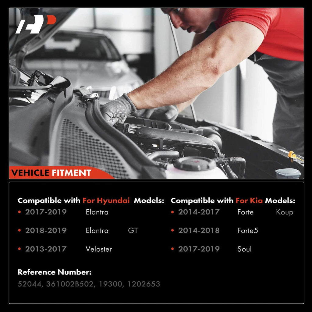 Starter Motor for Hyundai Elantra GT Veloster Kia Forte5 Soul (2013–2018)