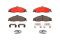 Set of 4 Brembo NAO Ceramic Slotted Brake Pads for Chevy Camaro Pontiac Firebird