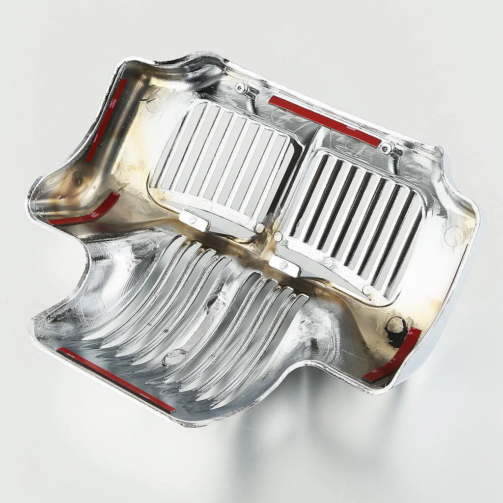 Chrome Oil Cooler Cover for Harley Street Glide (2011-2016)