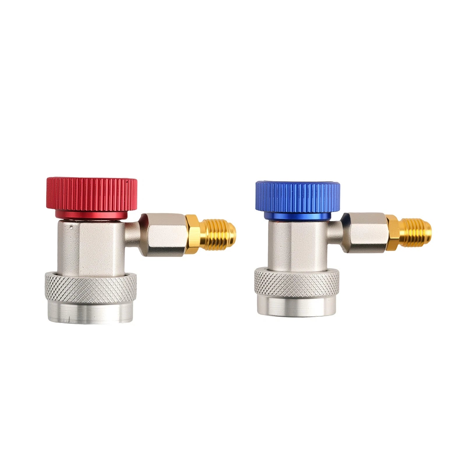 4-Way AC Manifold Gauge Set for Refrigeration R134A R12 R410A (14pcs)