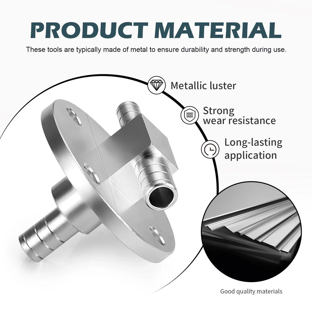 Billet Fuel Pickup Gas Pump Pipe Joint for Yamaha Rhino 660 (2004–2007)
