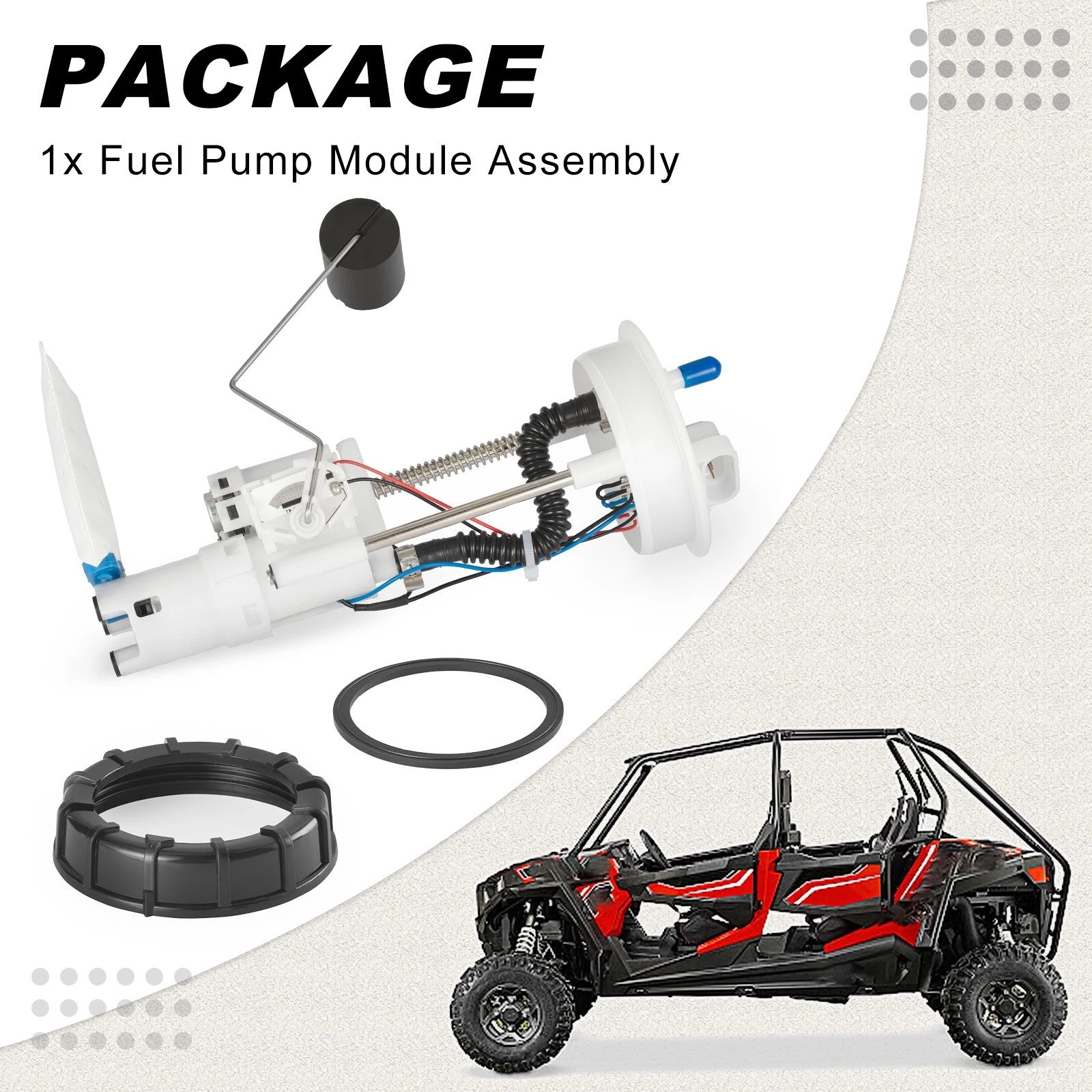 Fuel Pump Module Assembly 2205502 for Polaris RZR 4 900 EPS (2015–2018)