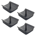 4pcs Leaf Spring Buffer Rubber Stop for Isuzu NRR NPR NQR (1986–2024)