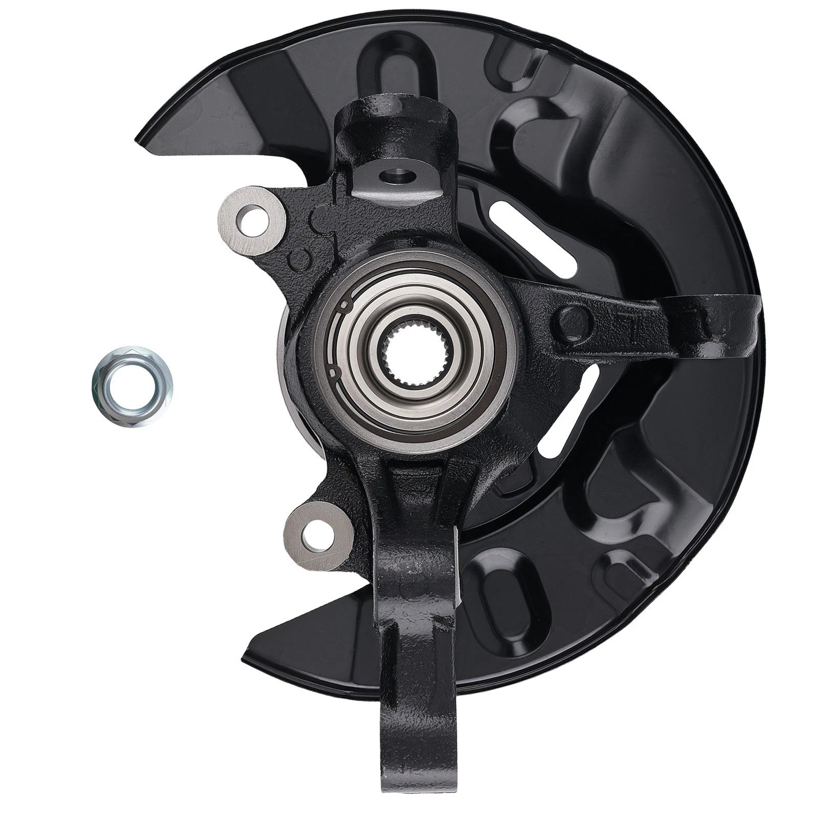 Front Left Steering Knuckle with Wheel Hub Bearing for Toyota Matrix (2003–2008)