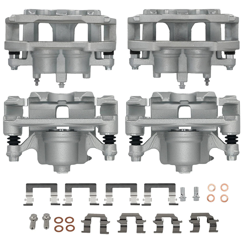 Set of 4 Brake Calipers for Chevrolet Impala (2006–2010) 18-B4644