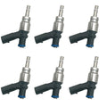6X Fuel Injectors FJ1022 for Audi A4 A5 A6 Q5 S4 S6 S8 (2005–2012)