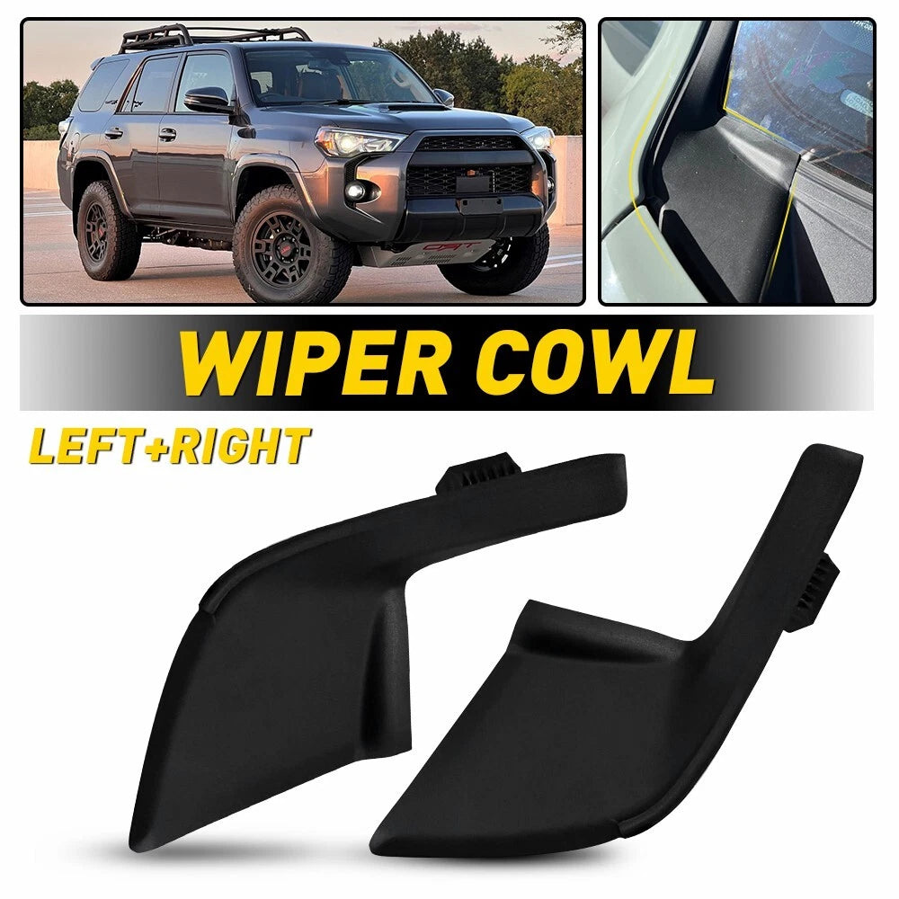 Windshield Wiper Side Cowl Extension Cover Trim for Toyota 4Runner (2010â2023)