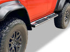 Chrome Board Side Steps for Ford Bronco 4-Door (2021–2026)