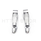 Chrome 360 Adjustable Highway FootPeg Mounting Kit for Harley (1.5")