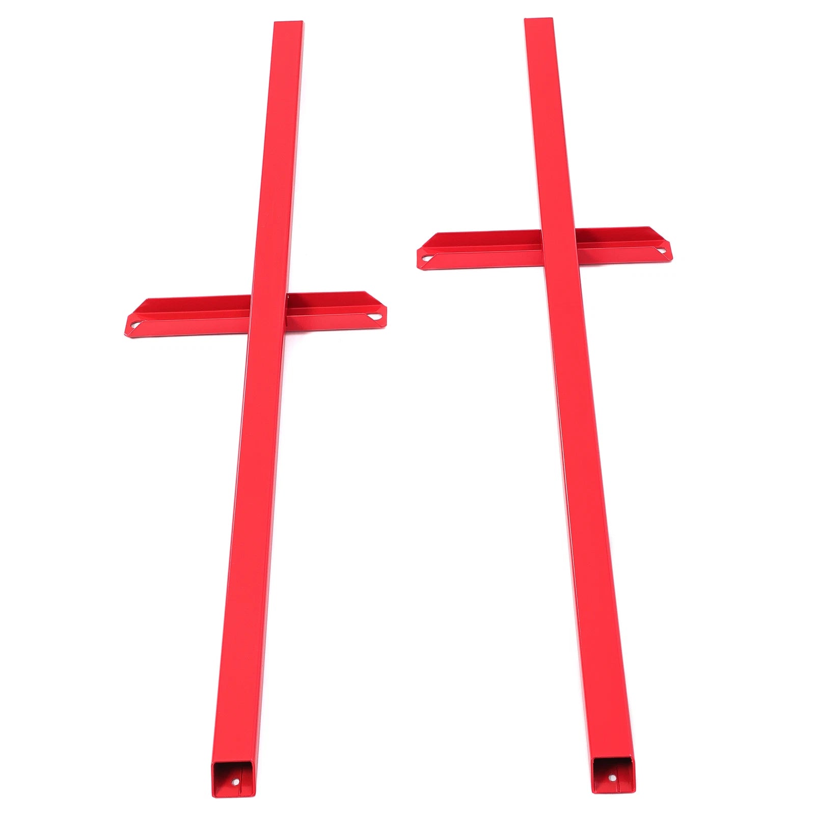 Subframe Connectors for Ford Mustang & Cobras (1979–2004) Red Steel