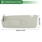Car Sun Visor No. 8K0857551AE for Audi A1, Q3 (2013–2018) Left Driver Side