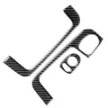 Carbon Fiber Inner Door Armrest Handle Trim for Fiat 500 (2012-2015)