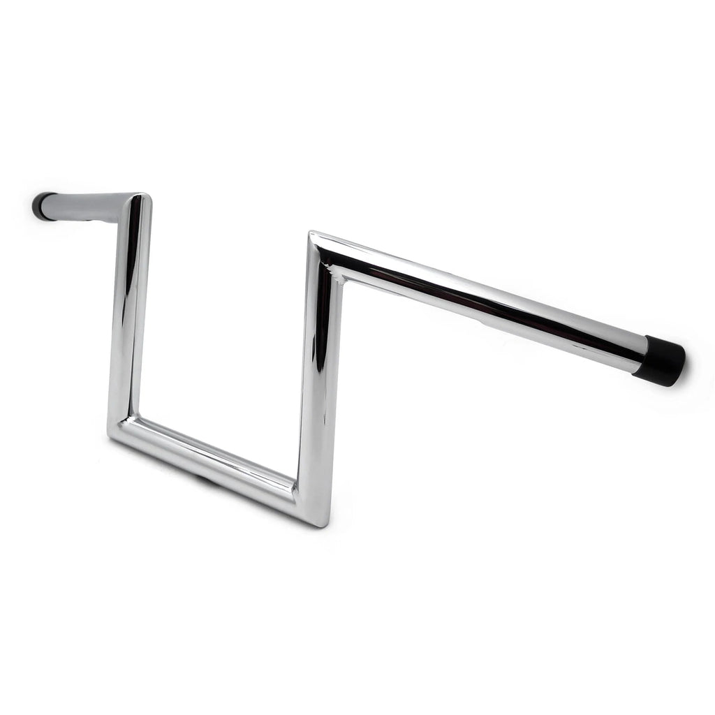 Chrome Z Bar 6" Rise Handlebars for Harley Softail Dyna Sportster