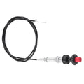 Control Cables with Black Knob
