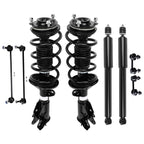 Front Struts & Rear Shocks for Honda Civic (2013–2015) w/Coil Spring & Sway Bar