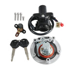 Ignition Key Switch & Fuel Tank Cap Set for Yamaha FZ6R FZ6N FZ6S FZ8S (2004–2015)